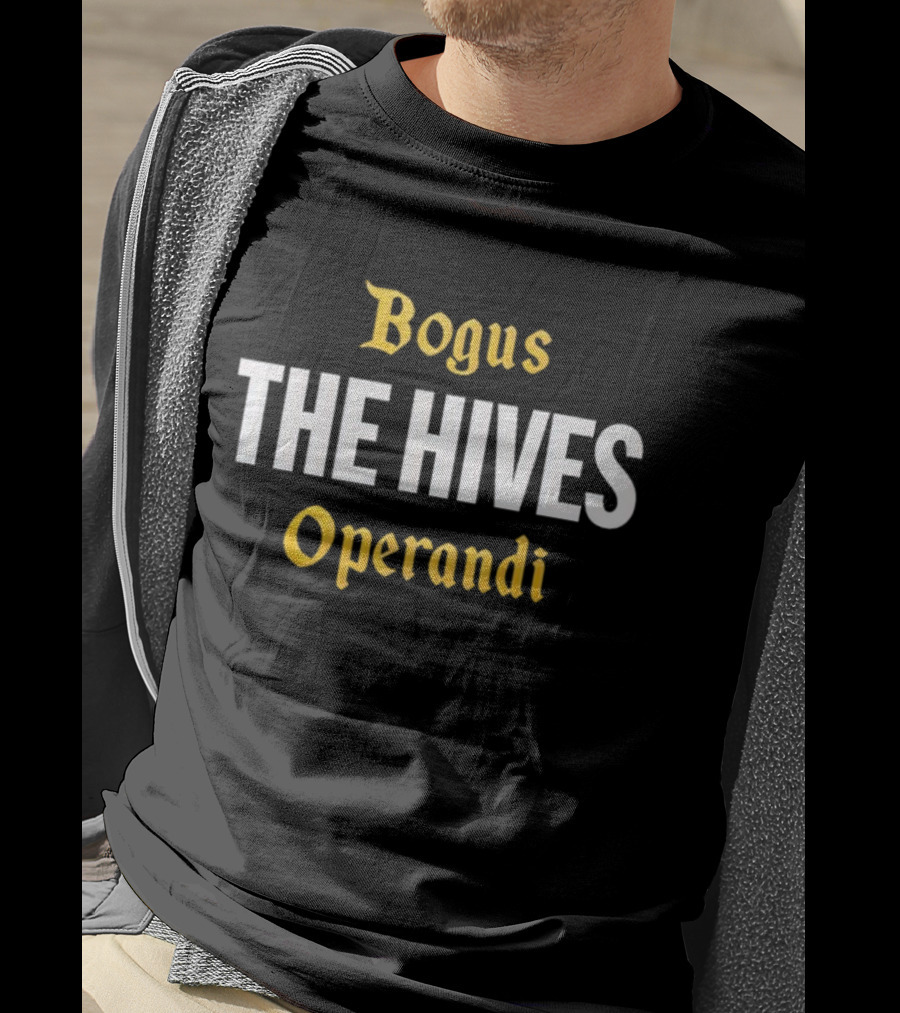 Bogus Operandi The Hives Band Merchandise T-Shirt