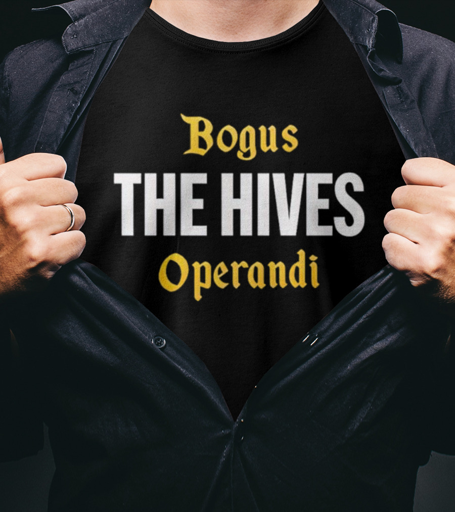Bogus Operandi The Hives Band Merchandise T-Shirt