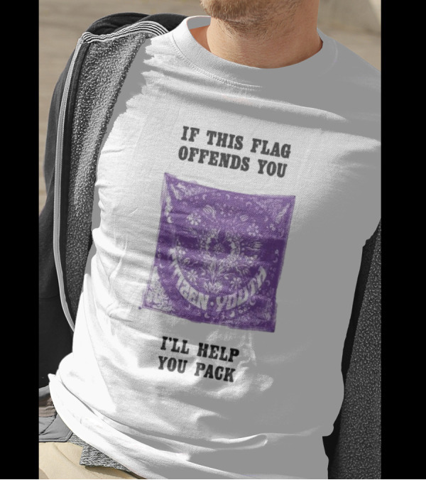 Citizen Youth If This Flag Offends You I'll Help You Pack T-Shirt