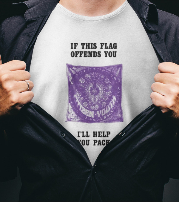 Citizen Youth If This Flag Offends You I'll Help You Pack T-Shirt
