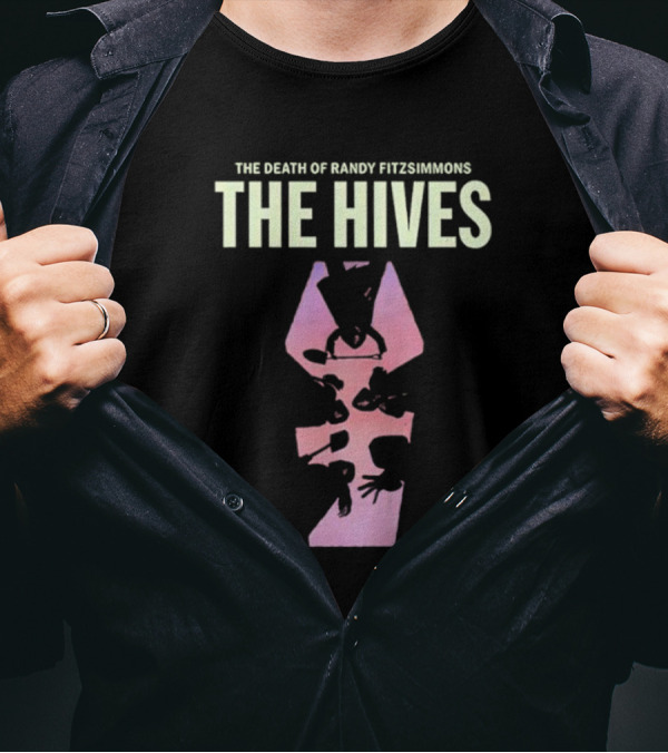 The Death Of Randy Fitzsimmons The Hives Coffin T-Shirt