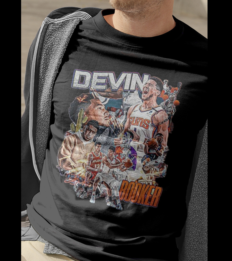 Devin Booker Suns Basketball Highlights And Moments T-Shirt
