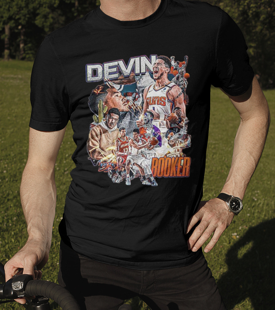 Devin Booker Suns Basketball Highlights And Moments T-Shirt
