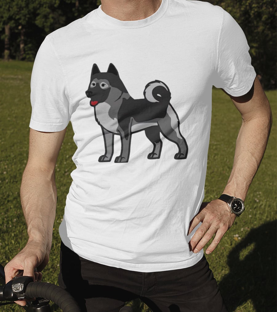 General Freya Organa The Norwegian Elkhound Puppy Dog T-Shirt