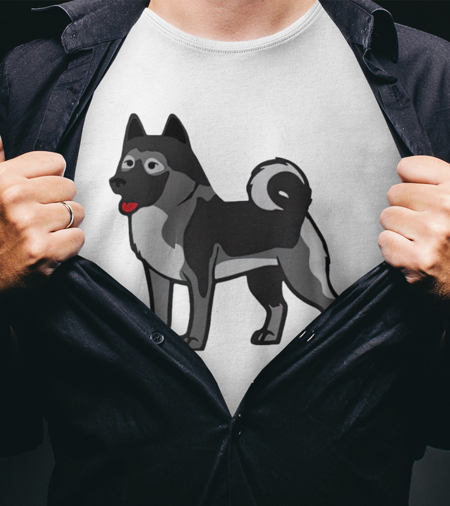 General Freya Organa The Norwegian Elkhound Puppy Dog T-Shirt