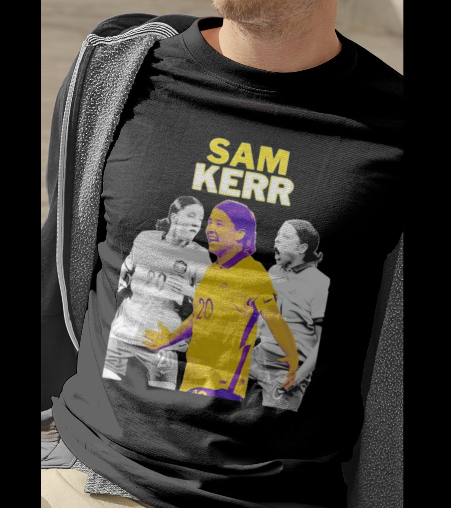 Sam Kerr Matildas Australia Soccer Star T-Shirt