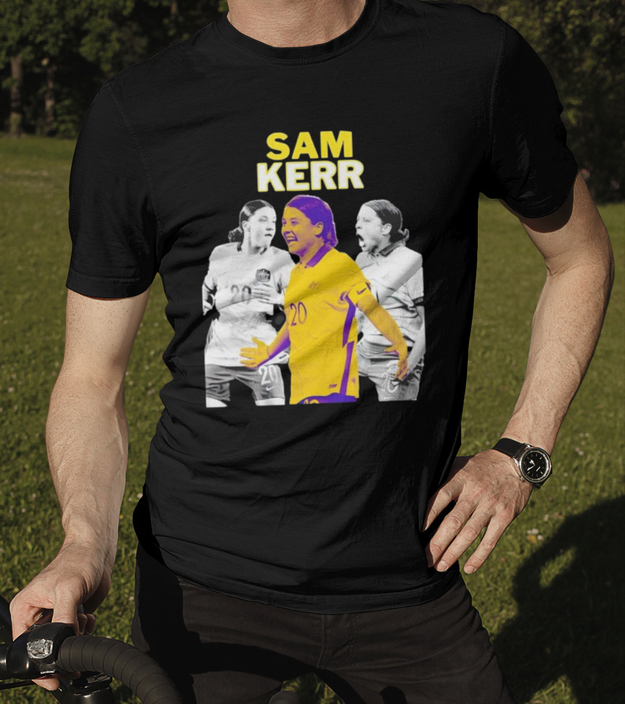 Sam Kerr Matildas Australia Soccer Star T-Shirt