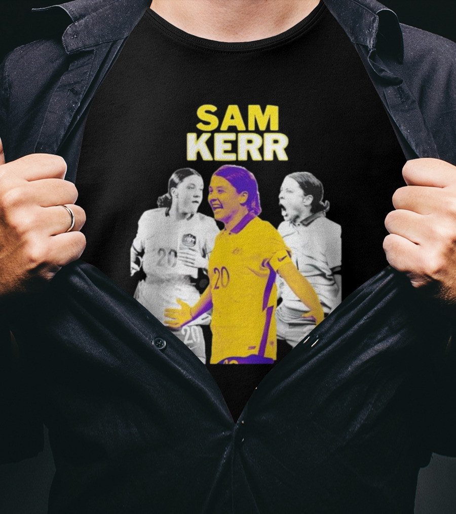 Sam Kerr Matildas Australia Soccer Star T-Shirt