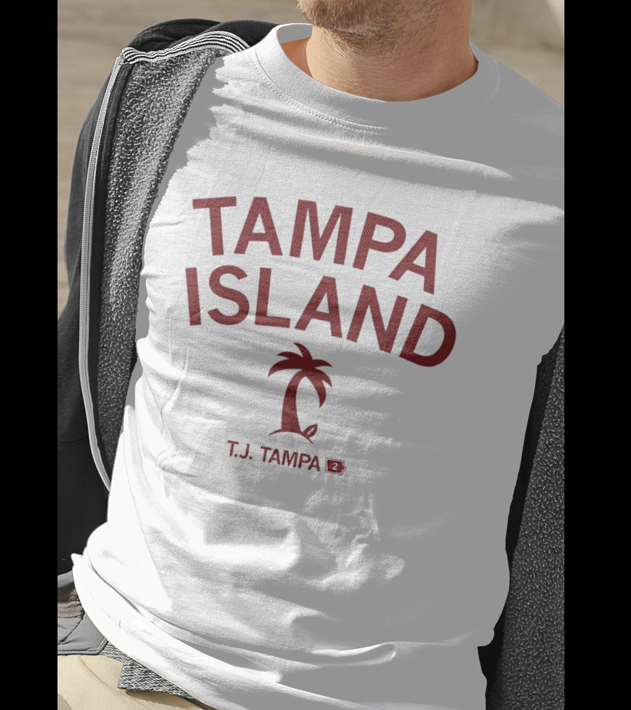 Tampa Island T.J. Tampa Palm Tree 12 T-Shirt