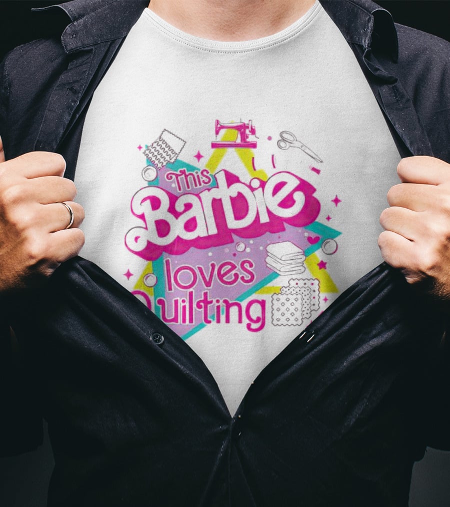 This Barbie Loves Quilting T-Shirt