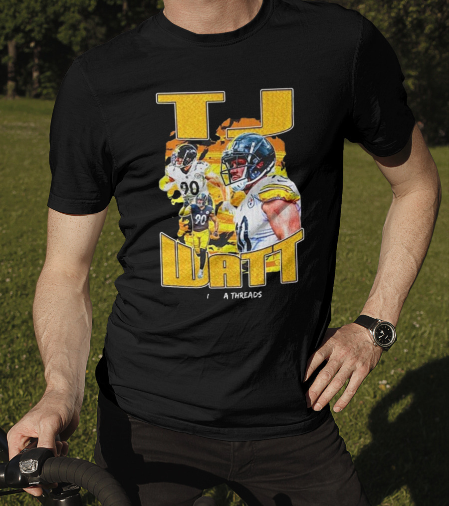 TJ Watt Vintage Bootleg Threads T-Shirt