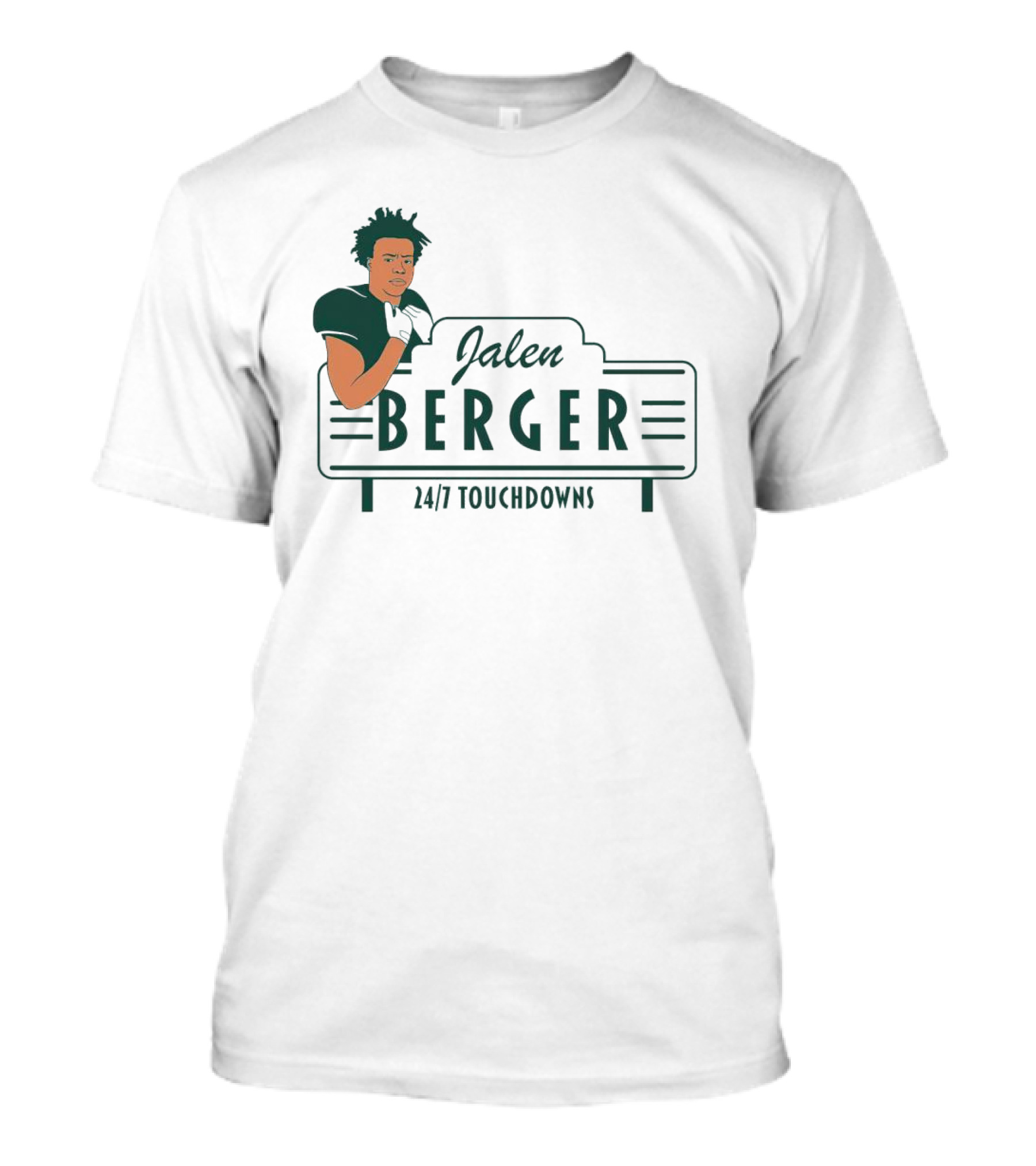 Jalen Berger Berger 24 7 Touchdowns T-Shirt