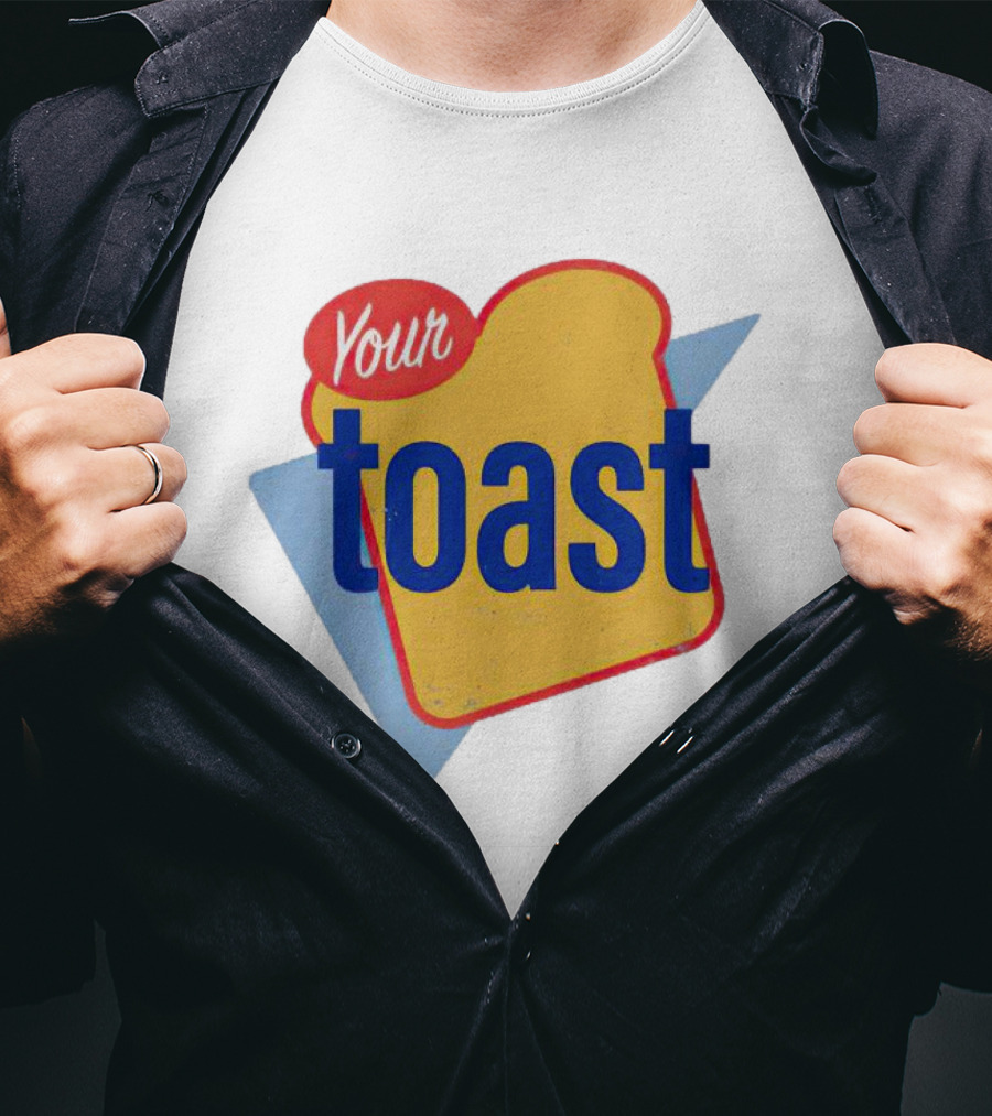 Your Toast Retro Bread Slice T-Shirt