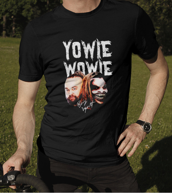 Windham Rotunda Bray Wyatt Yowie Wowie Signature Fiend Face T-Shirt