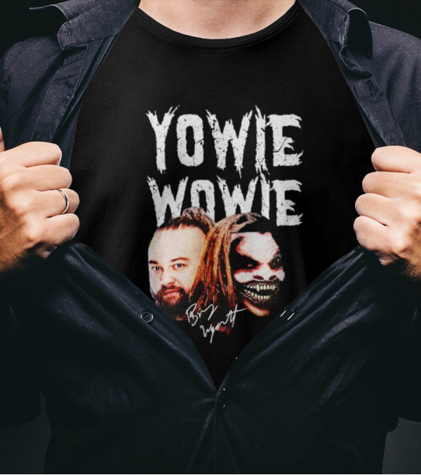 Windham Rotunda Bray Wyatt Yowie Wowie Signature Fiend Face T-Shirt