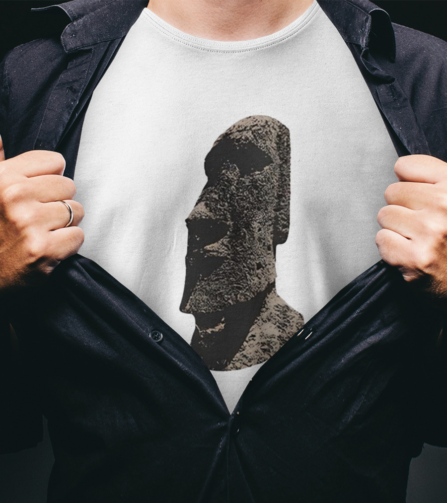 Alex Pereira Easter Island Moai Statue T-Shirt