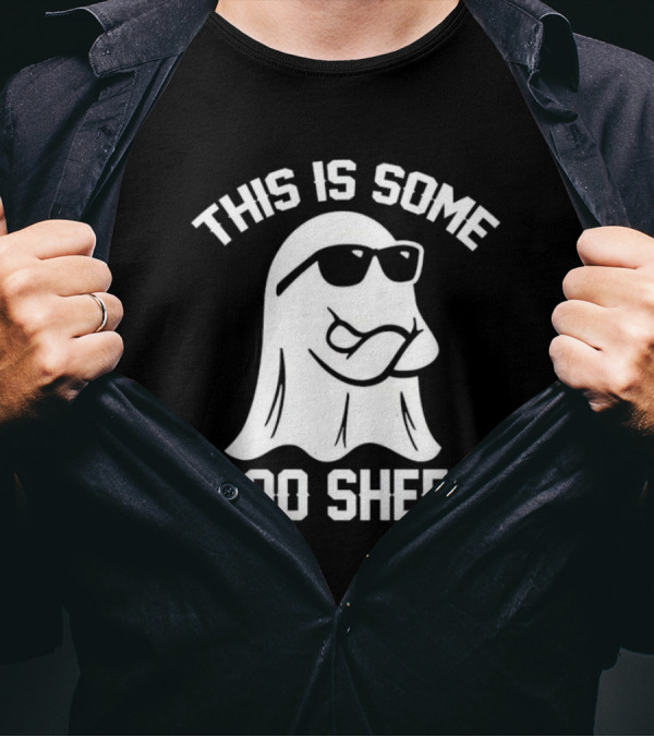 This Is Some Boo Sheet Ghost Wearing Sunglasses T-Shirt