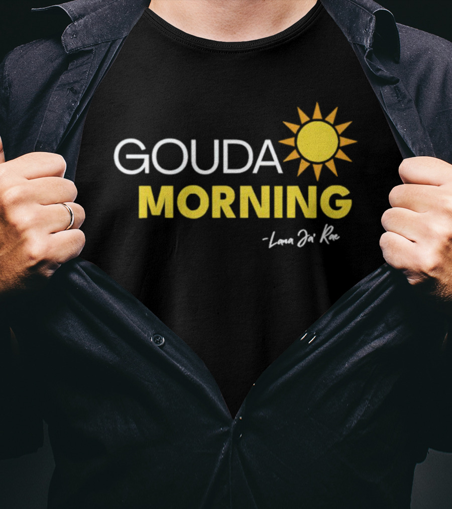 Gouda Morning Sun With Lana Ja Rae Bright Yellow T-Shirt