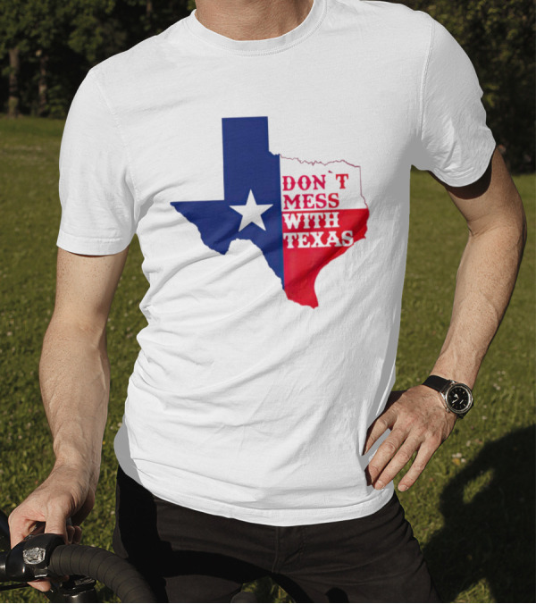 Don’t Mess With Texas Star Map T-Shirt