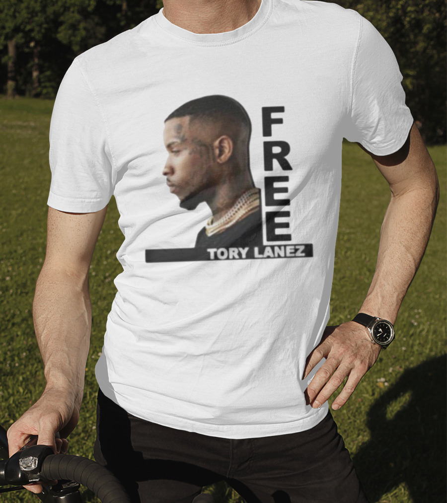 Free Tory Lanez Profile View Text T-Shirt