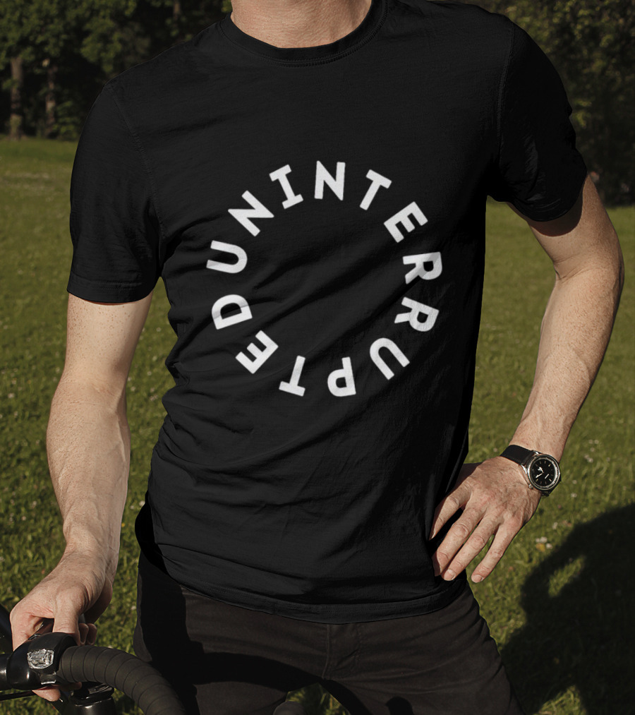 Lebron James Uninterrupted Circular Typography T-Shirt