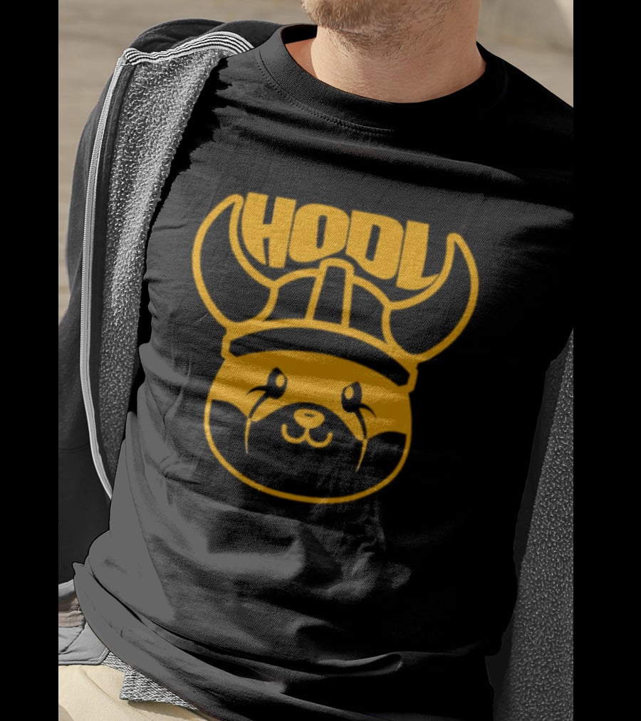 Floki Inu Hodl Viking Helmet T-Shirt