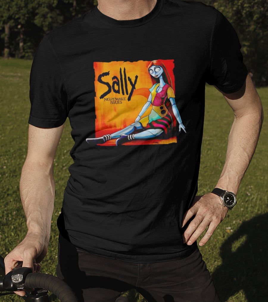 Sally Nightmare Issues Burton Style Rag Doll T-Shirt