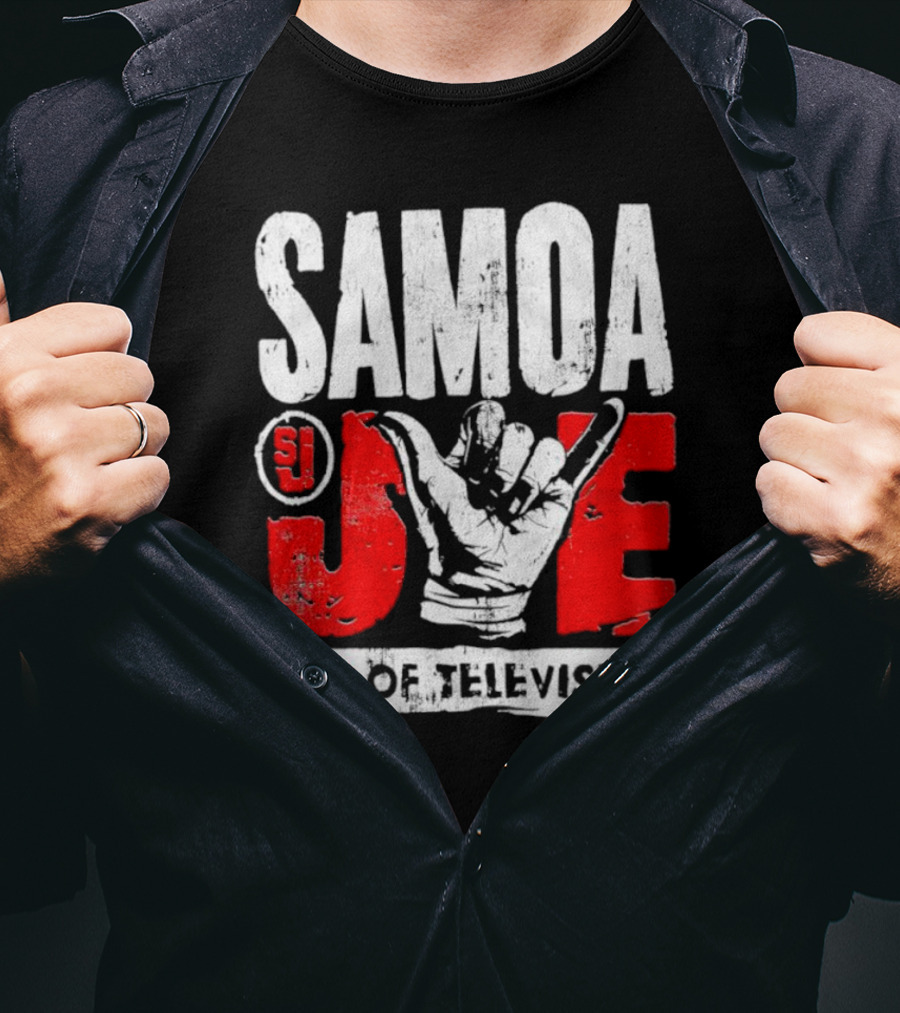 Samoa Joe SJ King Of Television AEW T-Shirt