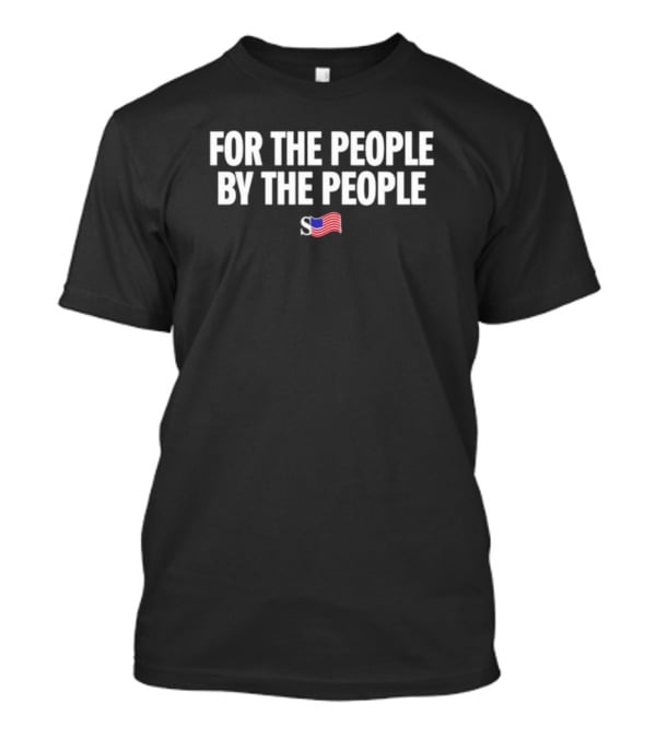 Sean Strickland For The People By The People S American Flag T-Shirt