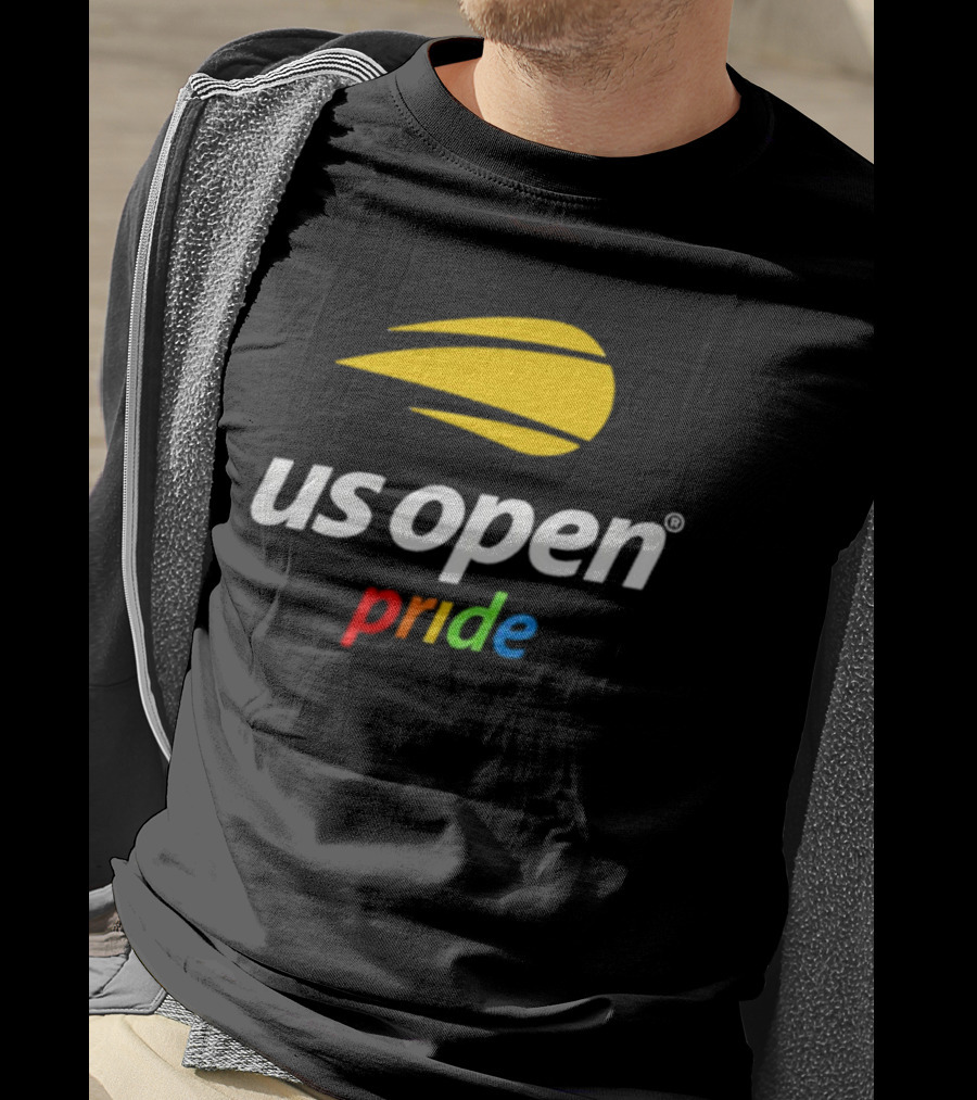 Us Open Pride Rainbow Tennis Ball T-Shirt