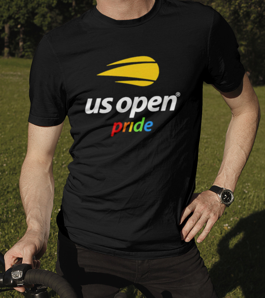Us Open Pride Rainbow Tennis Ball T-Shirt