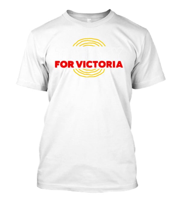 Treaty For Victoria Andy Gargett Yellow T-Shirt