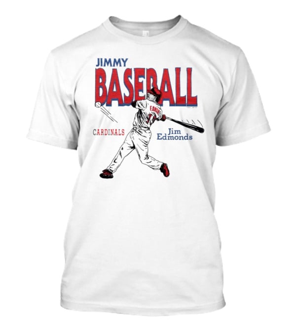 Cardinals Jim Edmonds Jimmy Baseball Swing T-Shirt