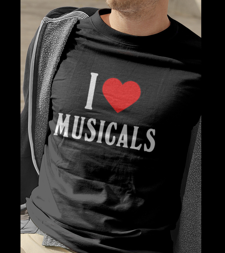 I Heart Musicals Red Love T-Shirt