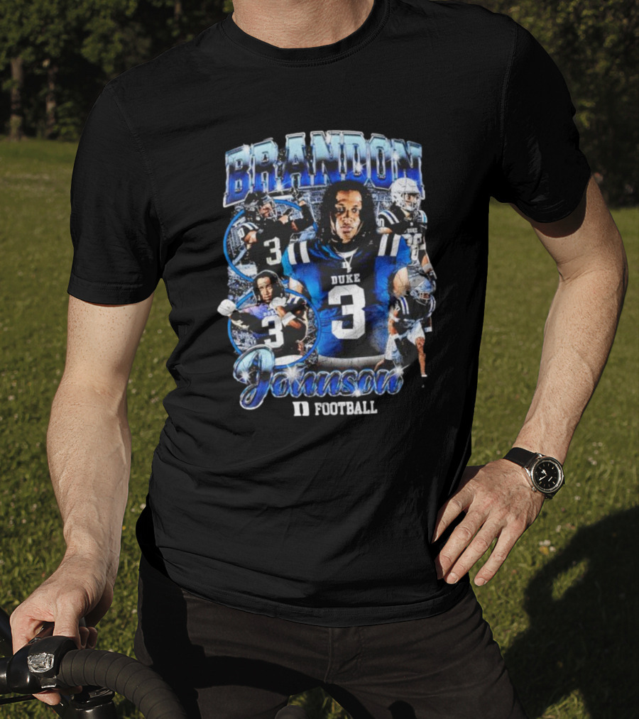 Brandon Johnson Duke Football 3 T-Shirt