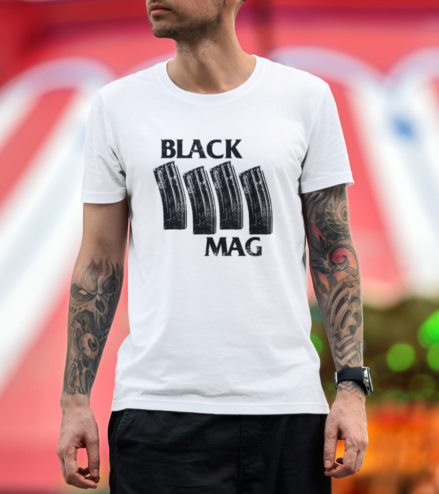 Donut Operator Black Mag Bullet Magazine T-Shirt