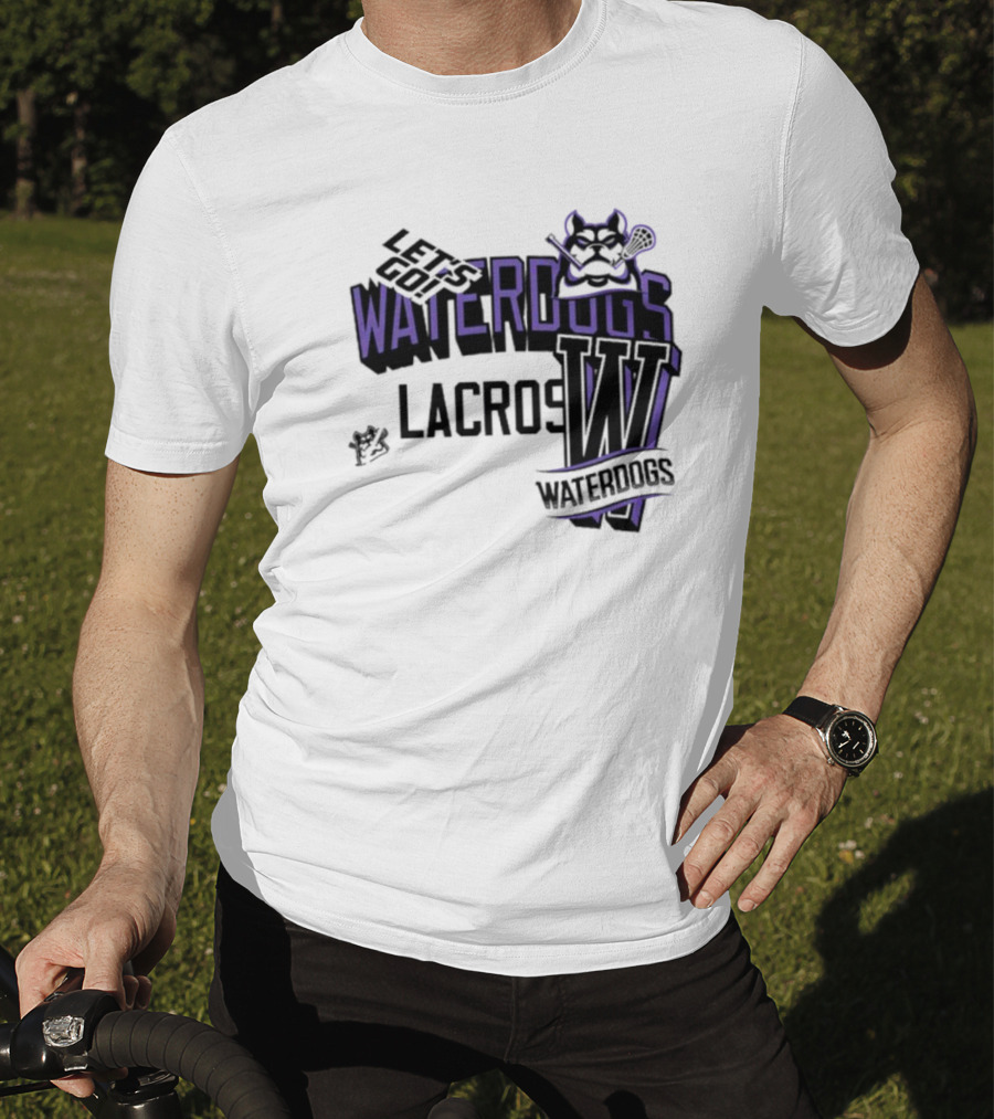 Premier Lacrosse League Waterdogs Let's Go Waterdogs LAX W T-Shirt