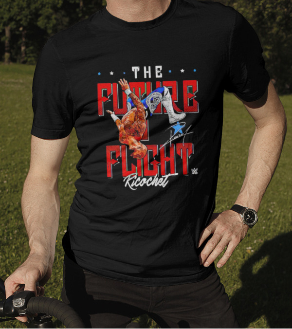 The Future Of Flight Ricochet WWE Signature Flip T-Shirt