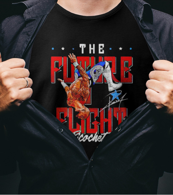 The Future Of Flight Ricochet WWE Signature Flip T-Shirt