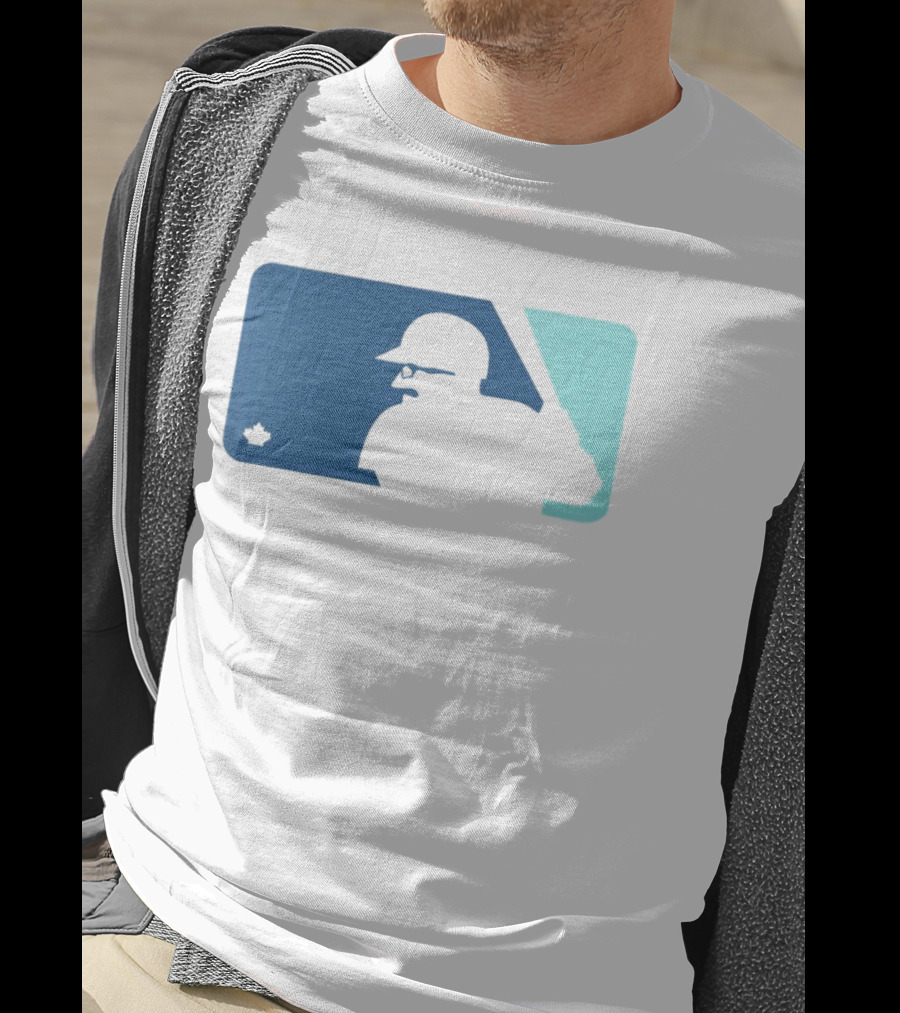 Ben Wagner Schneider Stache Baseball Logo With Batter T-Shirt