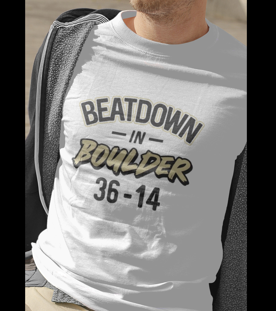 Beatdown In Boulder 36-14 T-Shirt