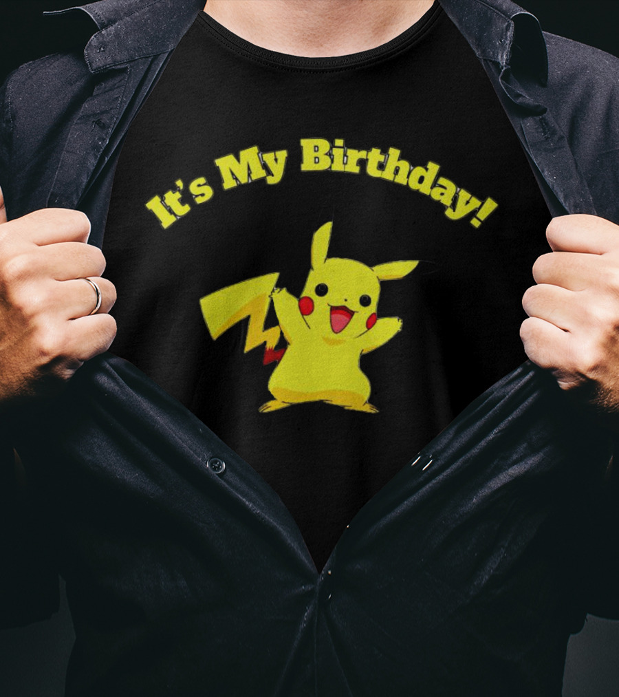 It's My Birthday Pikachu T-Shirt