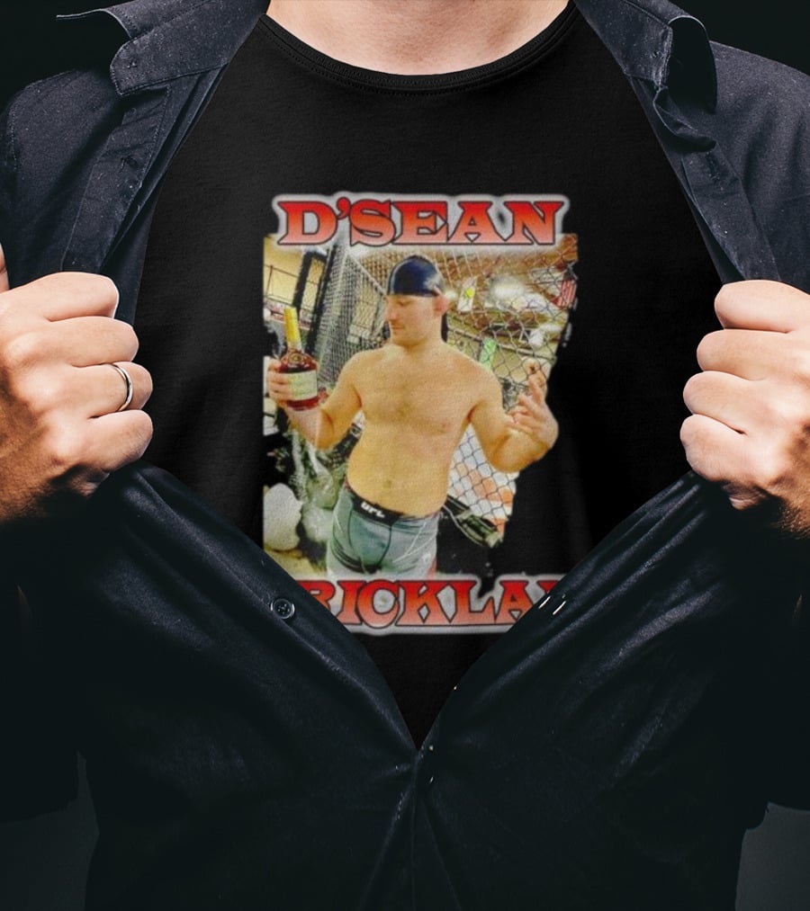 D'Sean Strickland UFC Gym Training Session T-Shirt