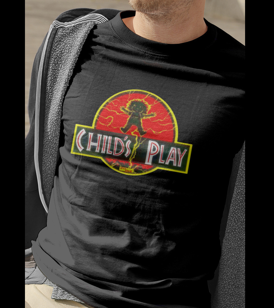 Child's Play Jurassic Electric Doll Crossover T-Shirt