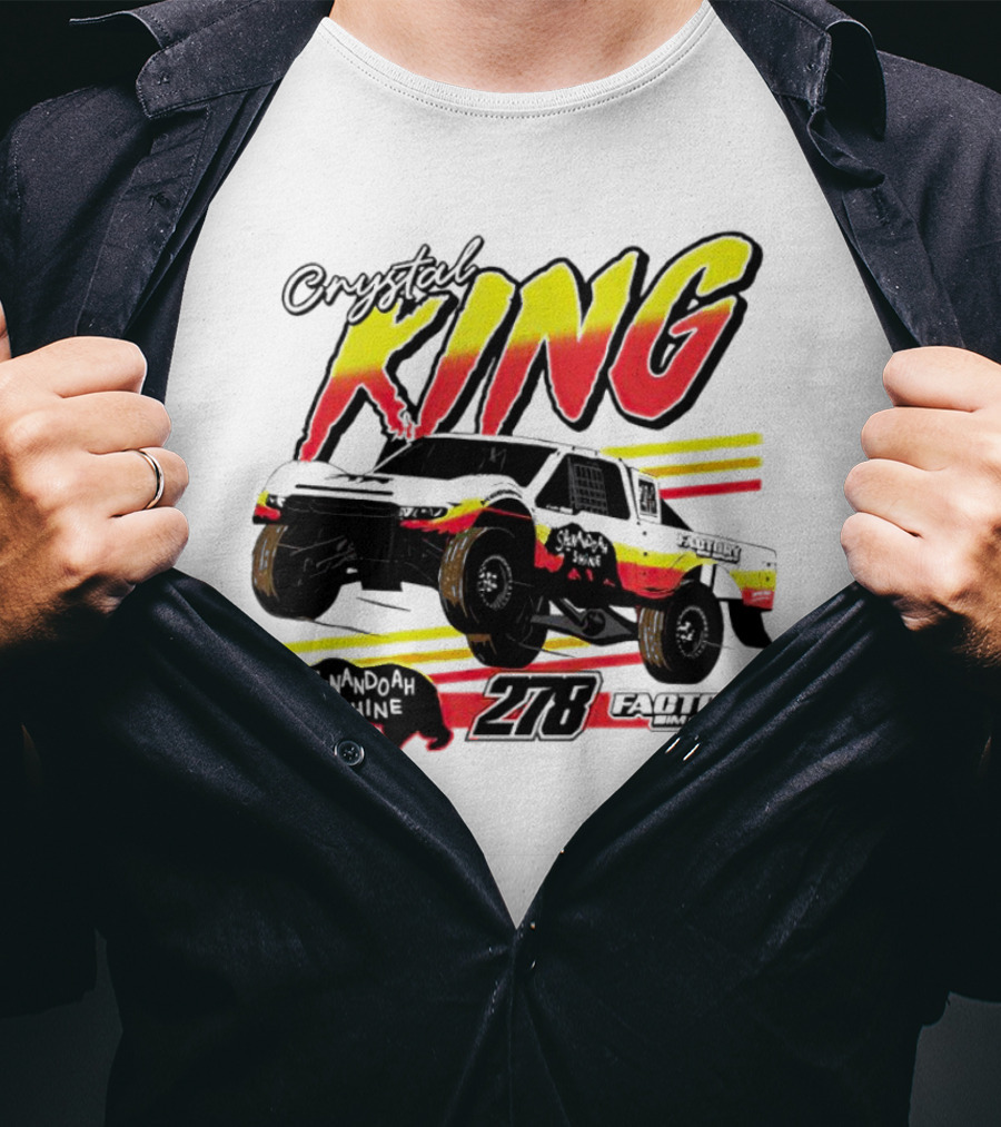 Crystal King Shenandoah Shine 278 Factory Racing T-Shirt