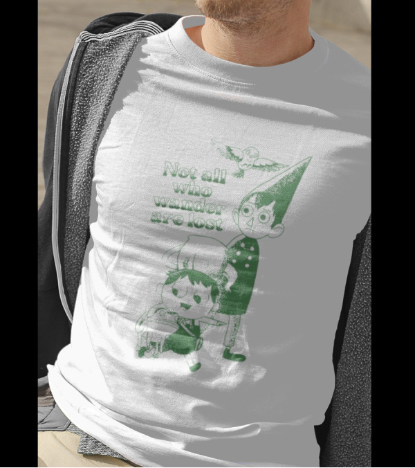 Not All Who Wander Are Lost Over The Garden Wall Characters Frog Bird T-Shirt
