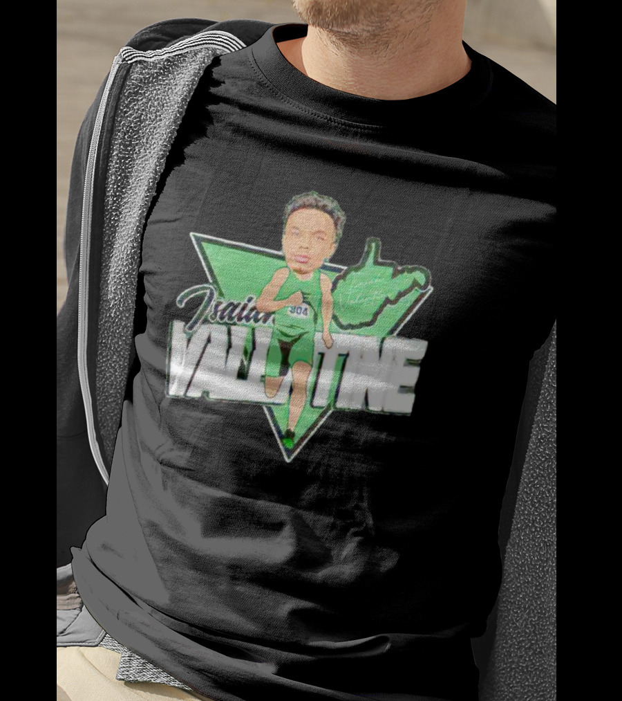 Isaiah Valentine 304 Racer Caricature Signature West Virginia Map T-Shirt