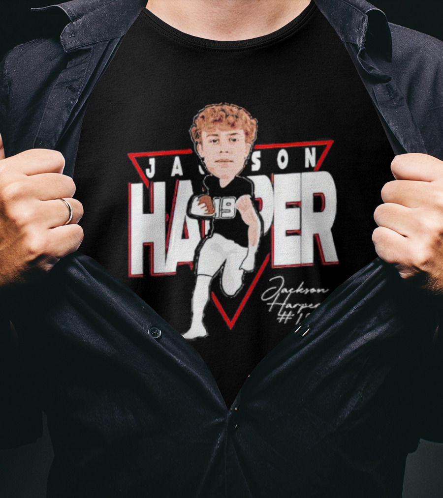 Jackson Harper Caricature Signature #19 T-Shirt