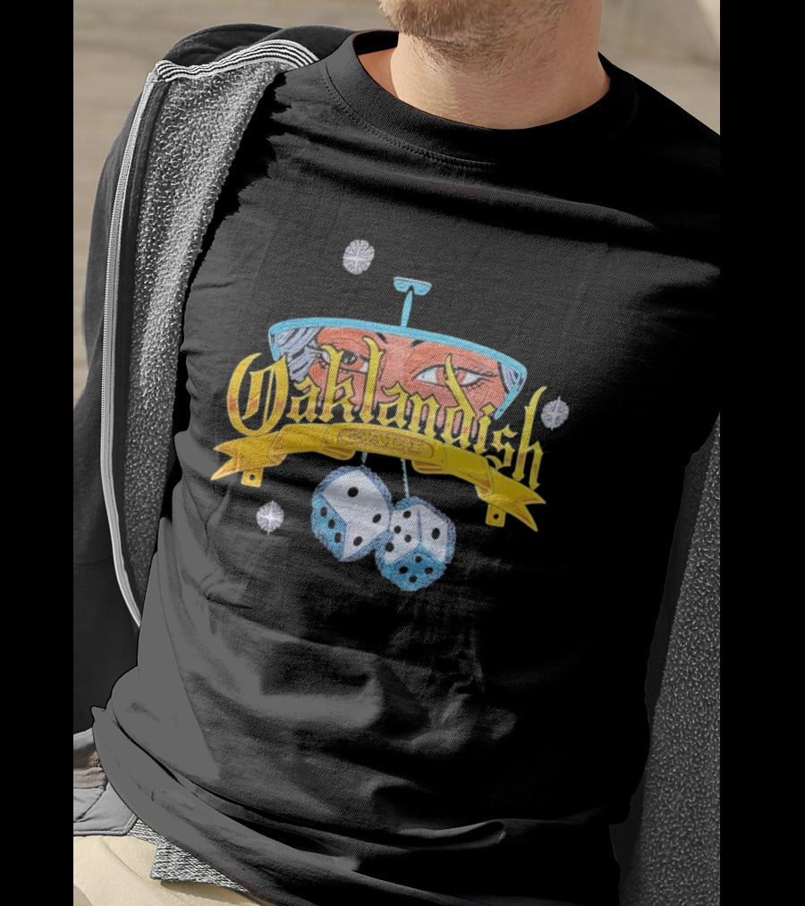 Oaklandish Cali Cruisin' Dice And Rearview Mirror Eyes T-Shirt