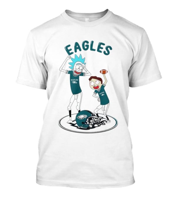 Philadelphia Eagles Rick And Morty Parody Dance T-Shirt
